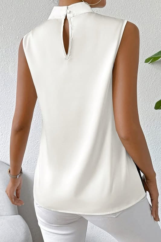 Floral Design Elegant Tank Top