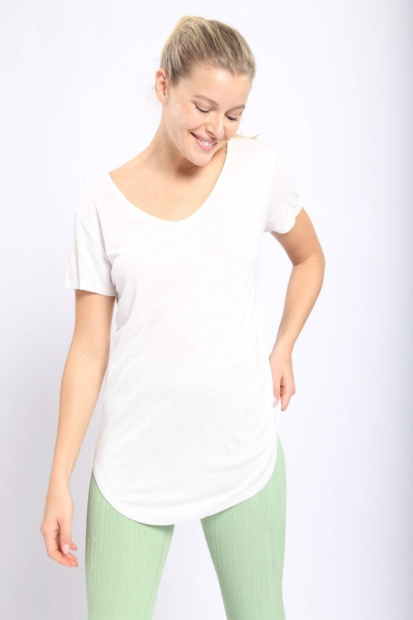 Ivory Essential Wave Side Top