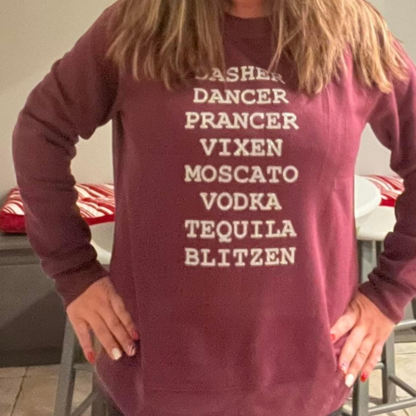 Reindeer Vodka Sweatshirt
