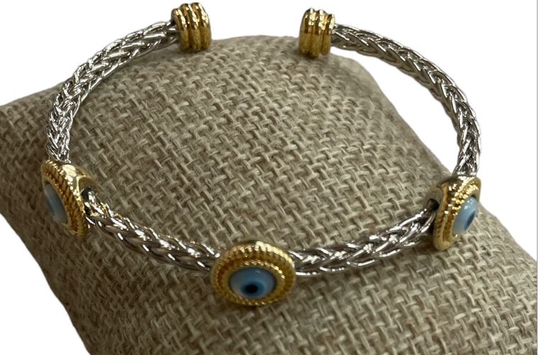 Evil Eye Braided Bracelet