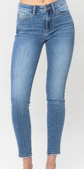 Judy Blue Plus Midrise Vintage skinny