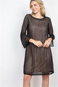 Black Taupe Dress