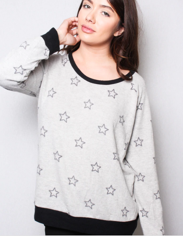 Gray Star Sweatshirt