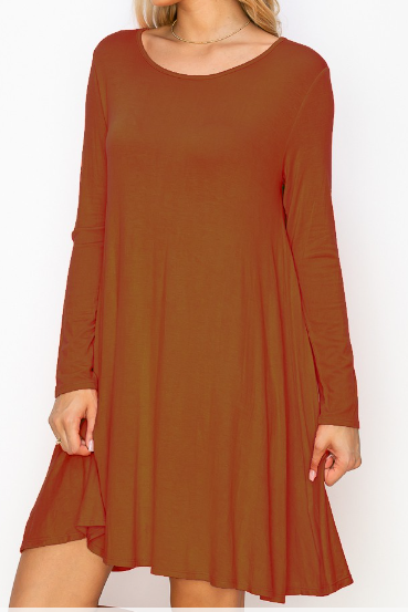 Tobacco Knit Dress